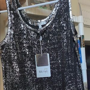 Metro 7 Metallic Tank Top